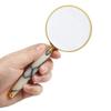 EDCWDTYYEC Magnifying Glass Magnifier The Elderly Reading 10x Handheld Old Man Reading Maintenance Hd Optical Lens Magnifier Magnifying view 3