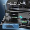 10Gbe PCI-e Network Card, AQC113 Controller, 10G Base-T RJ45 Port NIC Card, GiGaPlus 100/1000/2500/10000Mbps Ethernet Card, 10Gb Ethernet Adapter Support Windows10/11/Windows Server/Linux view 4