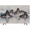 ABANO Universal 19-65in Indoor TV Dust Cover Indoor Art Cloth Liquid Crystal Display Protective Case Dustproof TV Screen Protector Bedroom Living Room Decoration, 60'' view 1