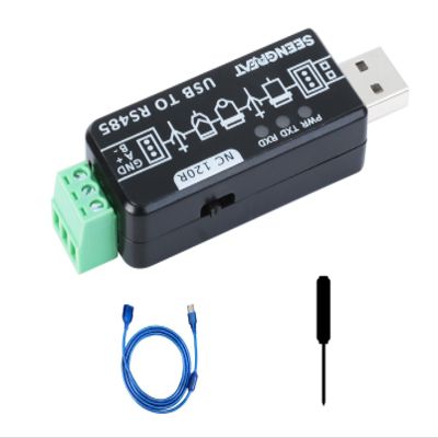 xicoolee USB to RS485 Converter Industrial Bidirectional Converter RS485 to USB Original FT232RL & SP485EEN Fast Communication with Protection Circuits ESD Protection