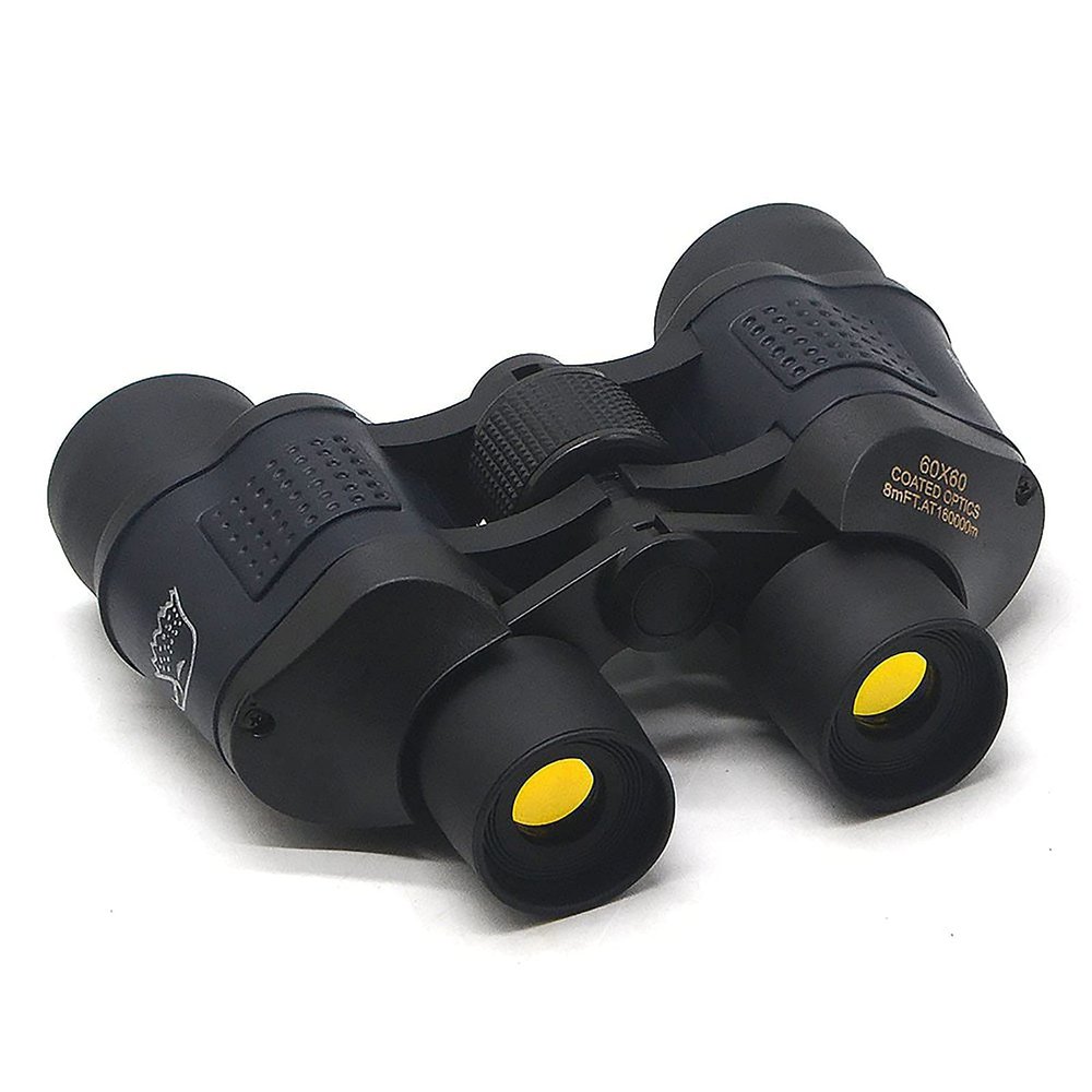 Binoculars 6060 with Coordinates High Magnification High-Definition Night Vision Low Light Level Outdoor Bird Watching Concert (A)
