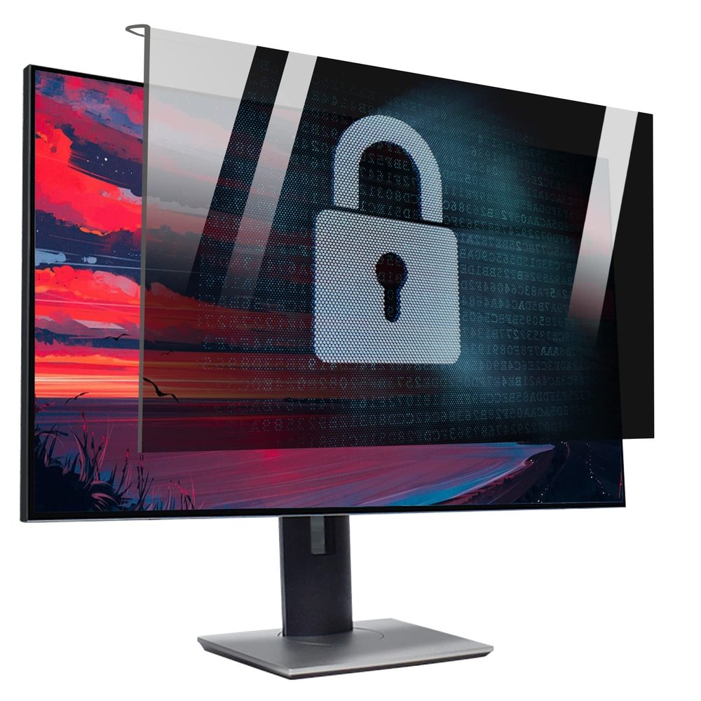 JC JCSKY 24" Hanging Privacy Screen Filter, Compatible Widescreen Computer Monitor with Aspect Ratio 16:9/16:10, Eye Protection and Anti-Scratch,24" (16:10) (540mm*340mm)
