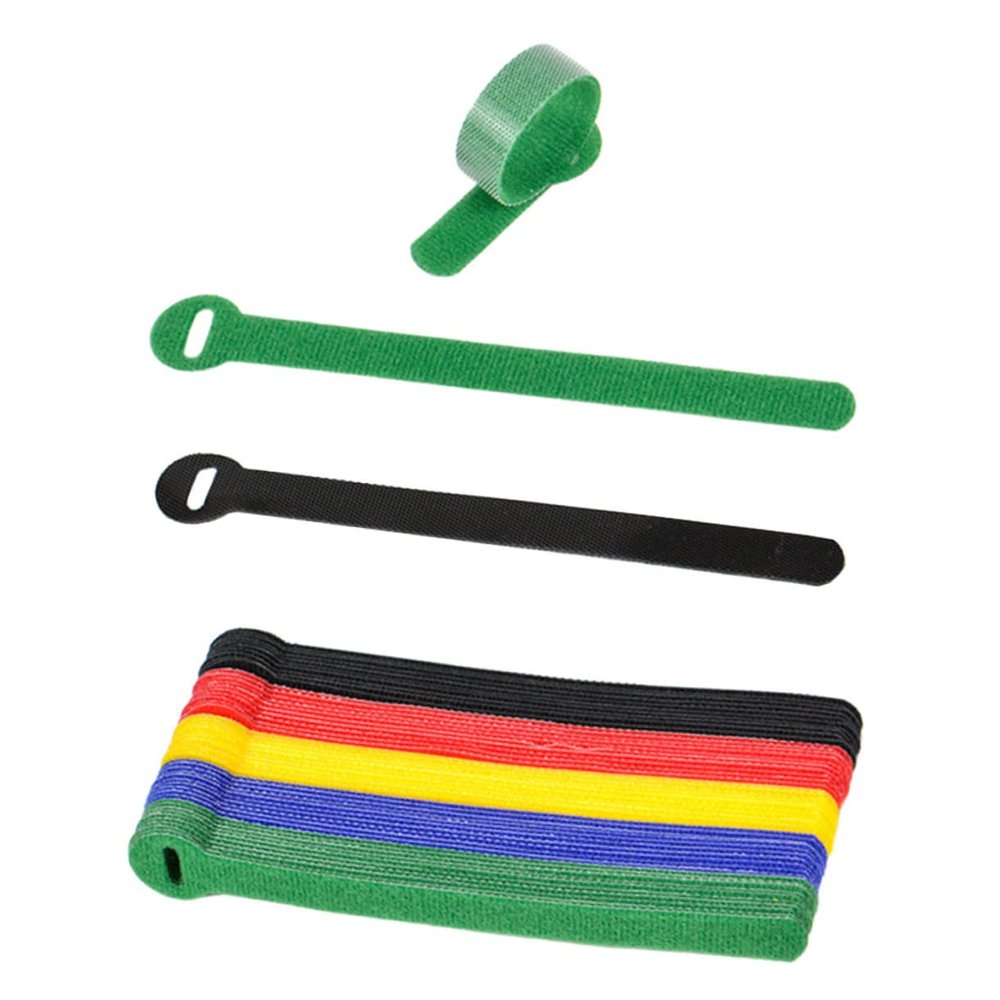 DOITOOL 200pcs Cable Ties Nylon Cord Organizers Straps Cable Management Headphone Usb Desktop Organizer