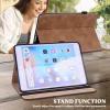 ALILANG Case for 7"/6.8" Kindle Paperwhite (12th/11th Generation-2024/2021) with Pen Holder & Multiple Viewing Angles, PU Leather Cover for Kindle Paperwhite 2024 Tablet Case-Brown view 4