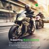 EJEAS Q8 2PC Motorcycle Bluetooth Headset, Upgraded Mesh 3.0 Intercom System with Music Sharing and IP67 Waterproof for 6 Riders Group Talking view 3