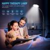 FBBJFF Happy Light Therapy lamp 11000 Lux, LED UV-Free Sunlight lamp,Full Spectrum Happy Therapy lamp with 10 Adjustable Brightness Levels, 2 in 1 Retractable Floor Sad Lamp (Black) view 3