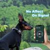 Compatible with AirTag Dog Collar Holder IPX8 Waterproof Airtag Holder for Dog Collar, Anti-Lost Shock Resistant Hard TPU-Back Clip Dog Collar for Airtag Holder, Green view 3