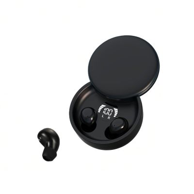 Xmenha Low Profile Invisible Earbuds Mini Wireless Bluetooth with Premium Sound Quality and One-Step Auto Pairing Micro Tiny Small Discreet Earbuds for Small Ear Canals Invisible Ear Buds Mini