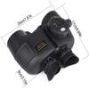 Binoculars 7X50 Marine Binoculars for Adults Waterproof with Rangefinder Compass BAK4 Prism FMC Lens Fogproof for Navigation Boating Fishing Water Sports Hunting view 2
