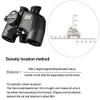 Binoculars 7X50 Marine Binoculars for Adults Waterproof with Rangefinder Compass BAK4 Prism FMC Lens Fogproof for Navigation Boating Fishing Water Sports Hunting view 3