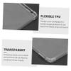 Angoily E-Reader Back Fall Shell E-Book Protective Cover Translucent Accessory for Paperwhite TPU view 4