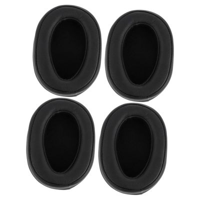 Angoily 2pairs Replacement Sponge Ear Pads for Headphones Noise Isolation Earpads Comfortable Headband Cushions Breathable and Design
