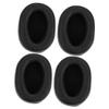 Angoily 2pairs Replacement Sponge Ear Pads for Headphones Noise Isolation Earpads Comfortable Headband Cushions Breathable and Design view 1