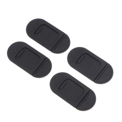 Homoyoyo 4pc Laptop Cover Slide Metal Privacy Webcam Cover Slider for Pc Tablet -Hacking Peeping