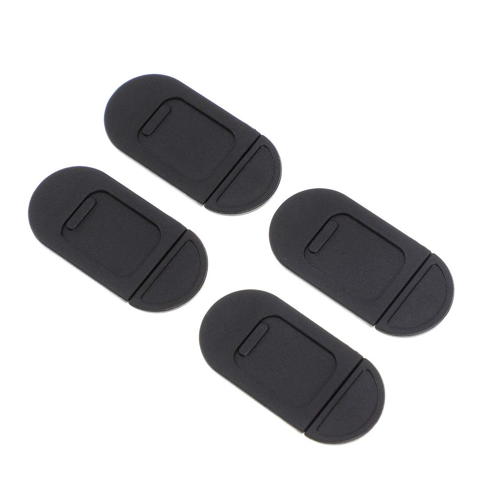 Homoyoyo 4pc Laptop Cover Slide Metal Privacy Webcam Cover Slider for Pc Tablet -Hacking Peeping