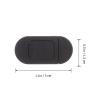 Homoyoyo 4pc Laptop Cover Slide Metal Privacy Webcam Cover Slider for Pc Tablet -Hacking Peeping view 2
