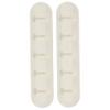 Angoily 4pcs Adhesive Cable Organizer Clips Desktop Cord Holder Slots Strong Adhesive for More for Charging Wires view 3