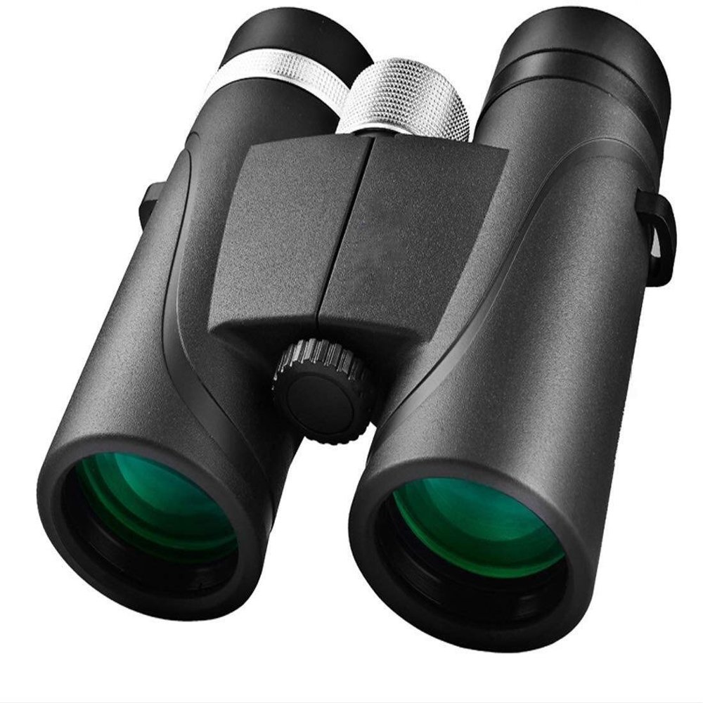 Binoculars Compact Faltteleskop for Ferngl ser Outdoor Sports Folding Compact Binoculars 42 for Adults - HD Optics Telescope BAK4 Prism FMC Lens Professional Binocular Bird/Sports Outdoor (8x42)