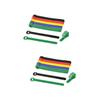 DOITOOL 100pcs Reusable Cord Straps Easy to Use Cable Fastener Ties for Electronics Wire Organization view 1