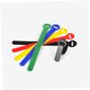 DOITOOL 100pcs Reusable Cord Straps Easy to Use Cable Fastener Ties for Electronics Wire Organization view 4