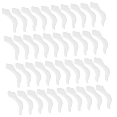 NOLITOY 40pairs Silicone Sunglasses Non-Slip Glasses Leg Sets Temple Grips Temple Tips Ear Hook Kit for Running Sports Outdoor Activities