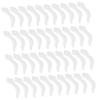 NOLITOY 40pairs Silicone Sunglasses Non-Slip Glasses Leg Sets Temple Grips Temple Tips Ear Hook Kit for Running Sports Outdoor Activities view 1