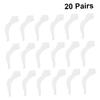 NOLITOY 40pairs Silicone Sunglasses Non-Slip Glasses Leg Sets Temple Grips Temple Tips Ear Hook Kit for Running Sports Outdoor Activities view 4