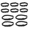 Angoily 10pcs Reusable Fastening Cable Straps Non Elastic Cinch Straps Cords Storage Organizer Cable Zipper Cord Organizer view 1