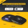 Wireless CarPlay Adapter, Android Auto Magic Box Build in Google Play, YouTube, Netflix, Live Sports and More! 4GB+64GB, 8Core Multimedia CarPlay Box with SIM, TF Card for OEM 2016 Wired CarPlay Cars view 4