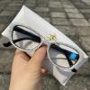 mincl Stylish bling Rhinestone Reading Glasses for Womens Diamond Designer Cat Eye Reader Trendy Anti Blue Light Glasses (AB Colorful, 3.5, x) view 2
