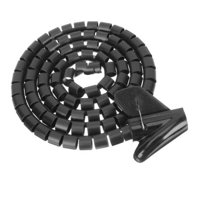 DOITOOL Spiral Cable Sleeve Wire Organizer Cord for Tv Computer Office Cable Management