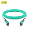 10Gtek 1 Pack of 3M MPO OM3 Multimode Fiber Jumper Patch Cord and 1 Pack of MPO Fiber Optic Loopback Adapter view 3