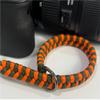 KUDAAL Camera Wrist Strap Lanyard Hand Strap Sling Adjustable Quick Release Paracord Braided Camera Strap Wristband for Photographers Camera Flashlight Accessory (Orange Green) view 3