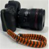 KUDAAL Camera Wrist Strap Lanyard Hand Strap Sling Adjustable Quick Release Paracord Braided Camera Strap Wristband for Photographers Camera Flashlight Accessory (Orange Green) view 4