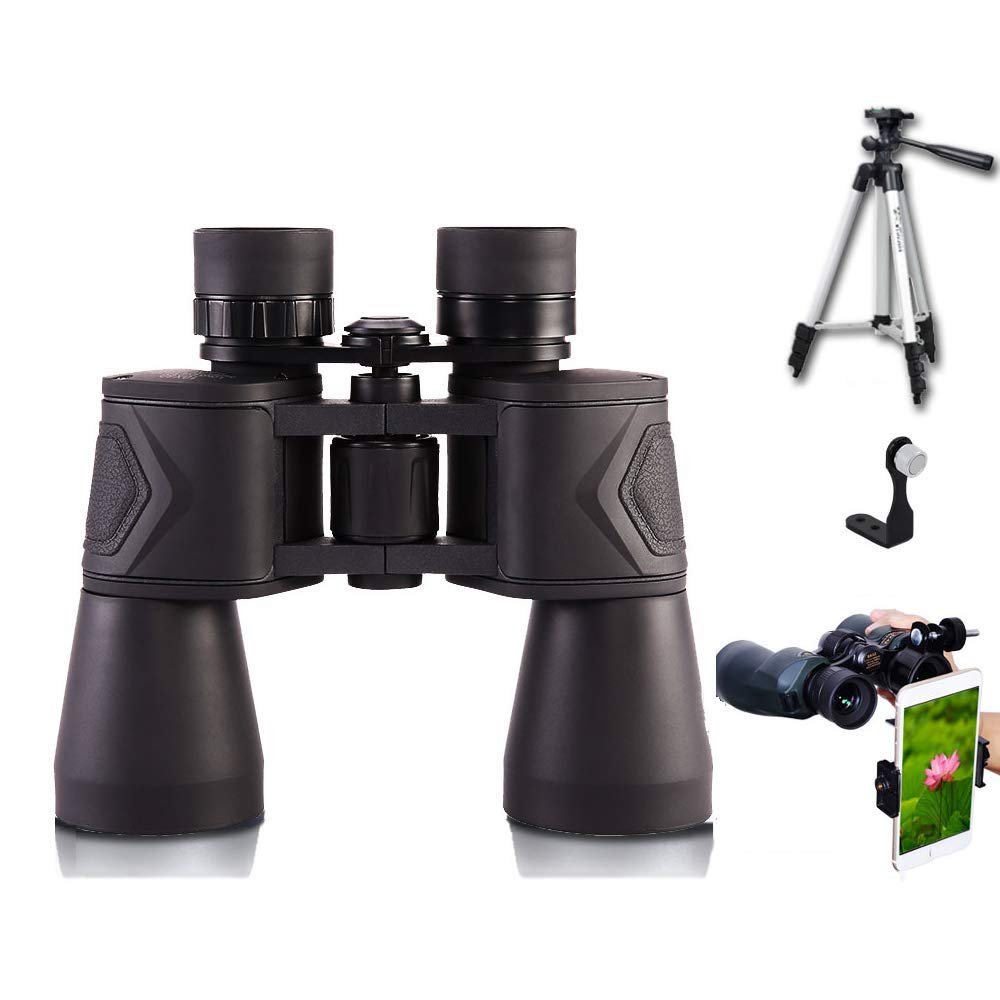 RFJYGWQM Binoculars for Adults High-Powered Telescope Binoculars Low-Light Can Be Connected to Mobile Phone Bracket Telescope More Suitable for Tourism Viewing Concert (750)