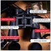 RFJYGWQM Binoculars for Adults High-Powered Telescope Binoculars Low-Light Can Be Connected to Mobile Phone Bracket Telescope More Suitable for Tourism Viewing Concert (750) view 2