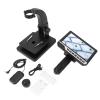 500X, 2000X Dual Lens Digital Microscope with 7 Inch LCD Display, 10 LED Lights, Support Connection to PC for Circuit Board Testing, Children s Education view 2