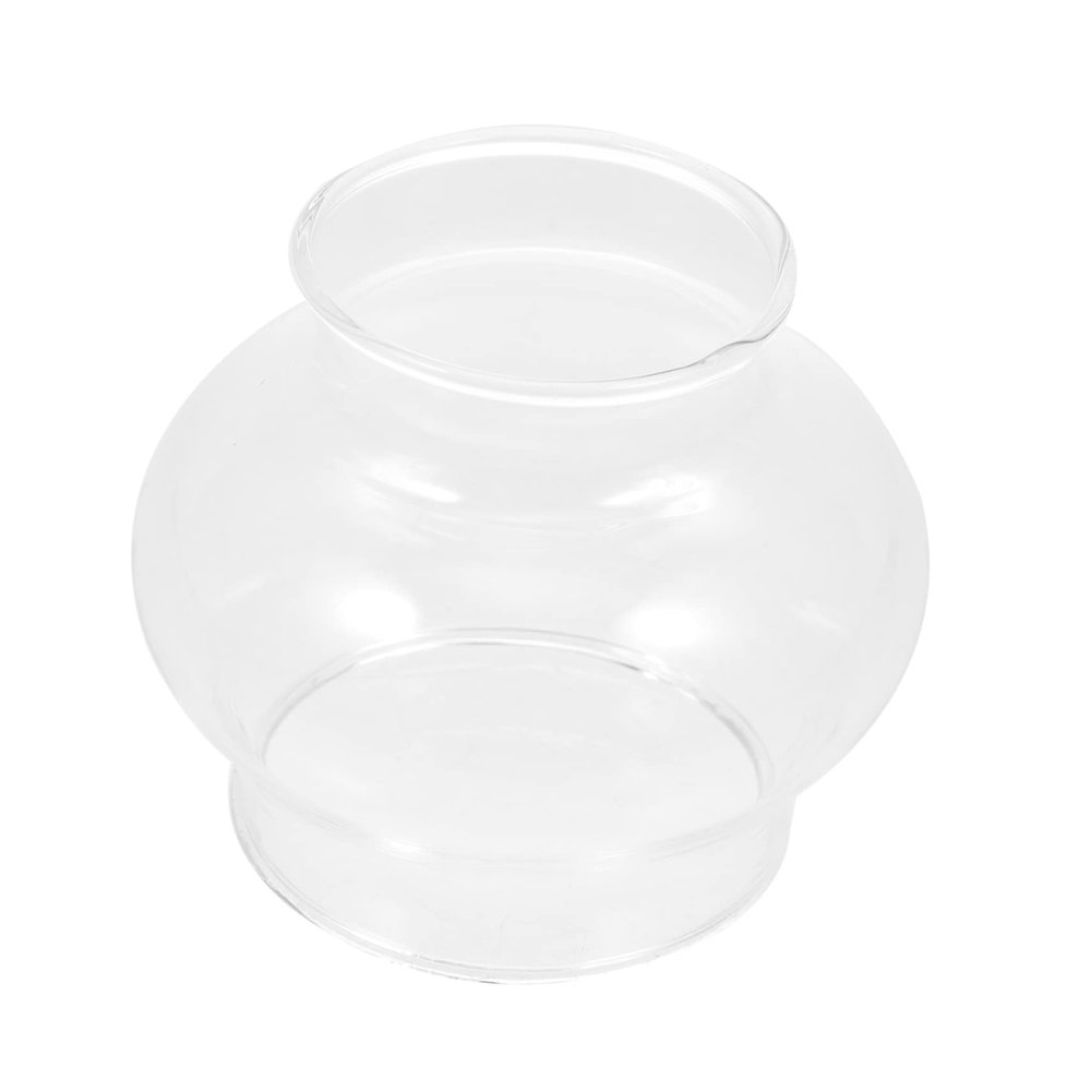 Amosfun Vintage Glass Lamp Cover for Kerosene Oil Lamps Retro Style Accessory with Easy Installation for Home Decor and Temple Use