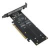 Homoyoyo Quad Nvme Pci-e Adapter Ssd Converter Card with Dual Power Supply Stable High-Speed Data Transfer for Desktop and Laptop Easy Installation and Reliable Performance view 1