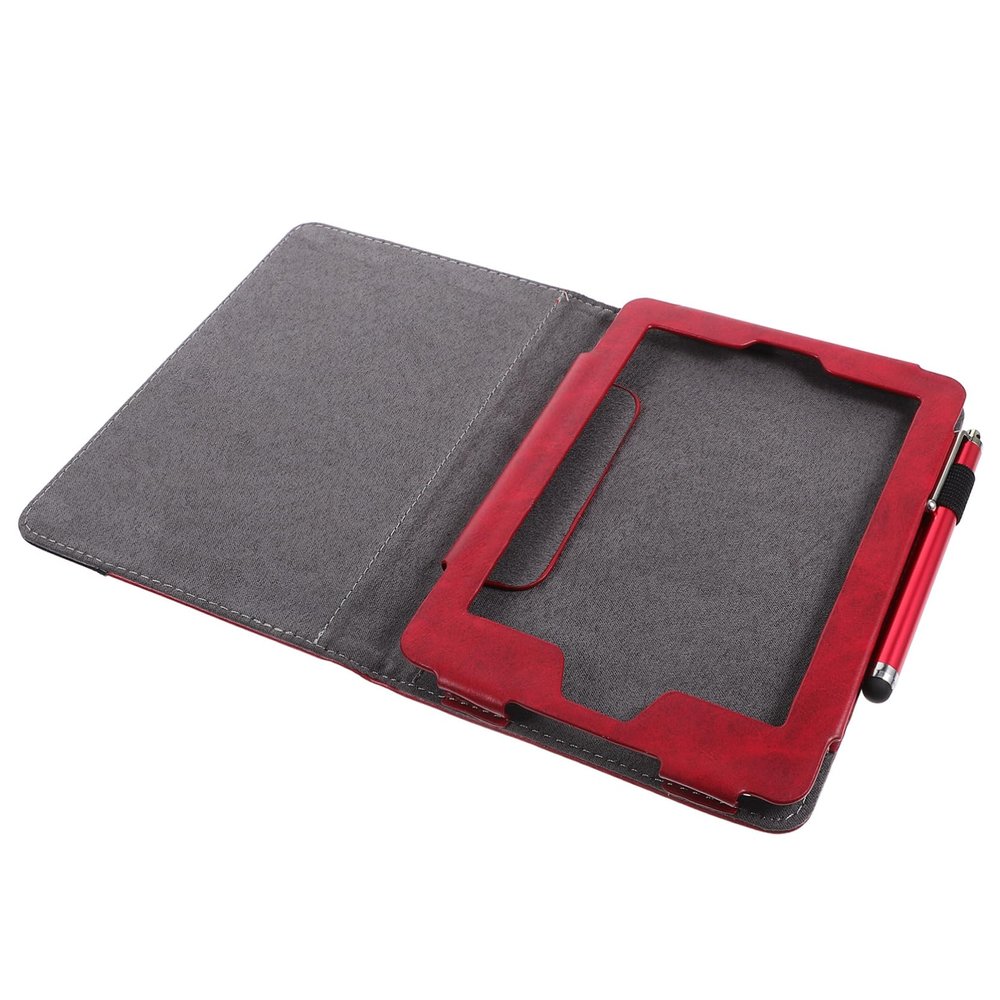 DOITOOL Ebook Reader Protective Cover for -Reader Case Precise Cutouts Easy Access to Buttons and Ports and Design Random Pen