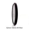AMNOUR 52mm IR 720nm Infrared Optical Grade Glass R72 Filter for Camera Lens view 2