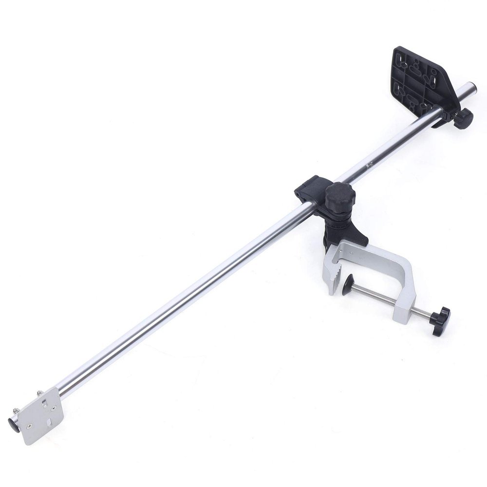 DOONARCES Universal Portable Fish Finder 360 Rotatable Transducer Bracket with Fishfinder Mount Stand for Kayaks Boat Fishing, 2-3/4" Opening
