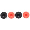 Angoily 4pcs Protective Case Drop Loss Prevention Easy Install Outdoor Use Silicone Cover for view 1