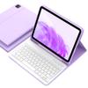 aMZCaSE for iPad Air 11 inch Case with Keyboard (M3/M2,2025/2024), iPad Pro 11 inch Air 5th 4th Generation Case with Keyboard, Detachable Folio Cover for Pro 11 (4th/3rd/2nd/1st), Light Purple view 1