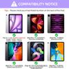 aMZCaSE for iPad Air 11 inch Case with Keyboard (M3/M2,2025/2024), iPad Pro 11 inch Air 5th 4th Generation Case with Keyboard, Detachable Folio Cover for Pro 11 (4th/3rd/2nd/1st), Light Purple view 2