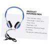 Angoily 2pcs Lightweight Boy Girl Headset Earphones for Boys and Girls Students Headphones view 2