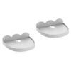 Gadpiparty 2pcs Wall Mount Speaker Bracket for Mini Elegant Router IP Camera Holder Multi-Functional Storage