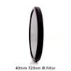 AMNOUR 49mm 720nm R72 Infrared IR Optical Grade Glass Filter for Camera Lens view 2