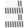 Beavorty 60pcs Silicone Eyeglass End Tips - Replacement Sleeves for Glasses Sunglasses and Sports Eyewear Soft and Transparent Suitable for Active Lifestyles view 1