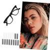Beavorty 60pcs Silicone Eyeglass End Tips - Replacement Sleeves for Glasses Sunglasses and Sports Eyewear Soft and Transparent Suitable for Active Lifestyles view 3